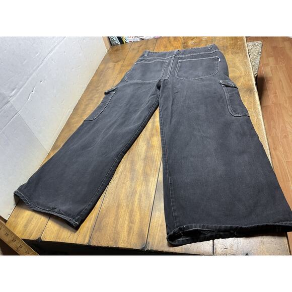 Breakdown Vtg 90s Denim Jnco Style Baggy Wide Leg Jeans Men's Size 32 - Picture 6 of 12